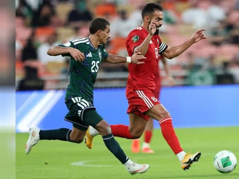 المنتخب السعودي أول المتأهلين لنصف نهائي خليجي 27 بعد فوزه على عمان بثلاثية