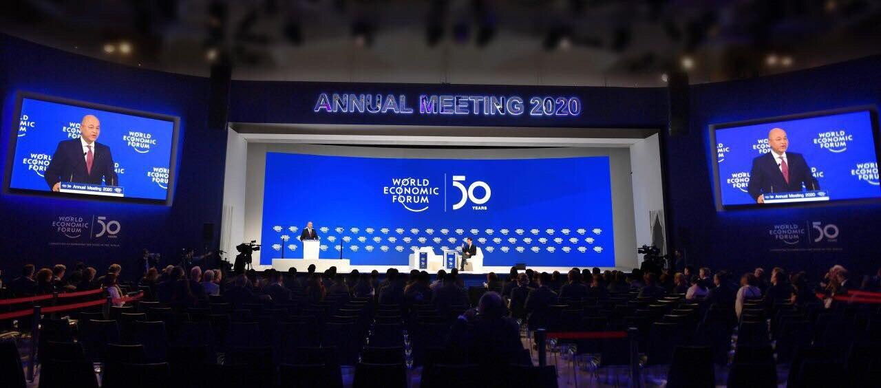 صالح من دافوس: أعمال العنف أدت لمقتل أكثر من 600 من المتظاهرين (فيديو)