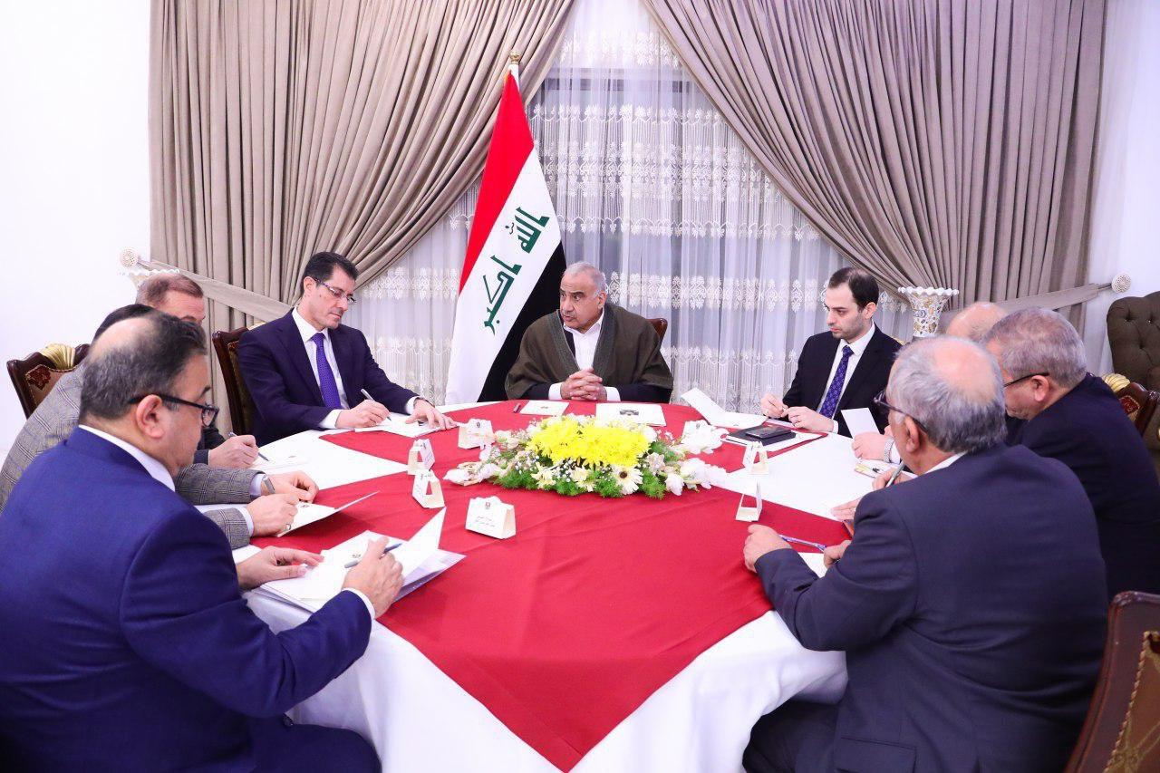 اجتماع خاص بمشاريع الاتفاق العراقي الصيني برئاسة عبد المهدي