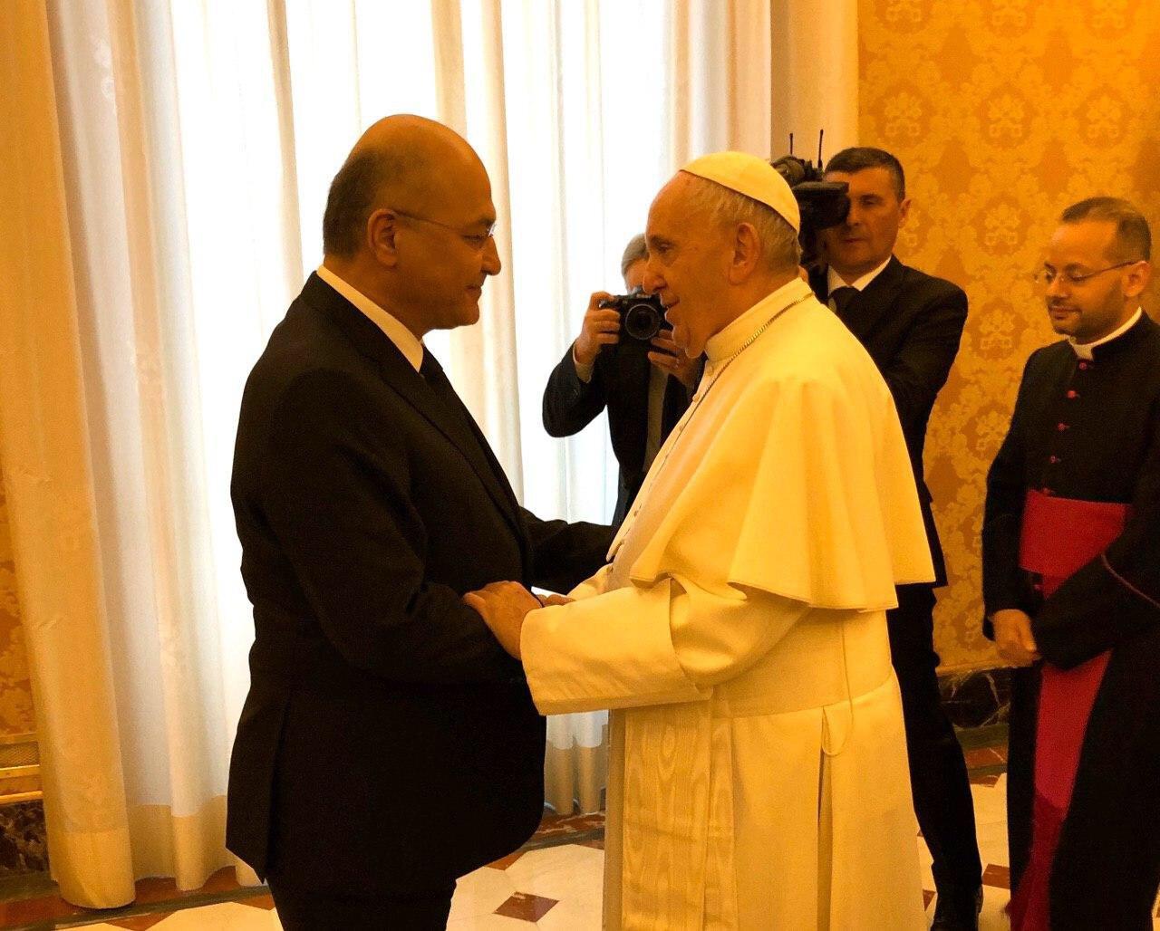 صالح للبابا: التعايش السلمي الطريق الوحيد للقضاء على التطرف (فيديو)