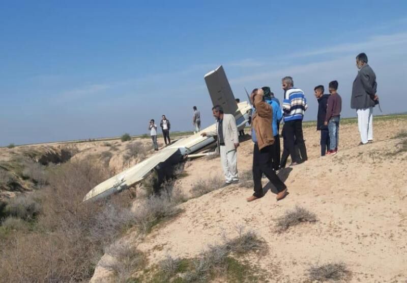 الحرس الثوري الايراني: طائرة مسيرة ايرانية تهبط اضراريا جنوب غربي البلاد (فيديو)