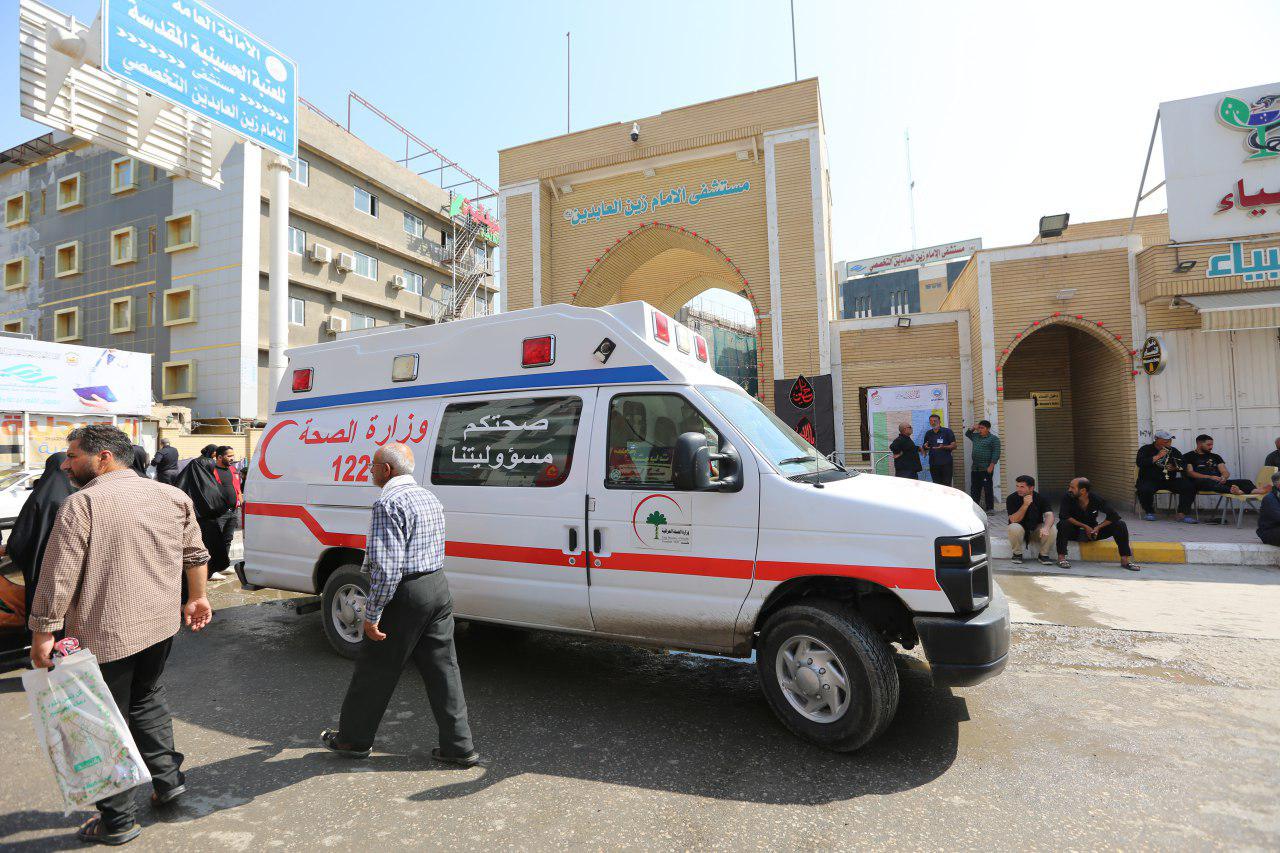 مستشفى تابع للعتبة الحسينية يواصل معالجة جرحى القوات الأمنية والمتظاهرين مجاناً