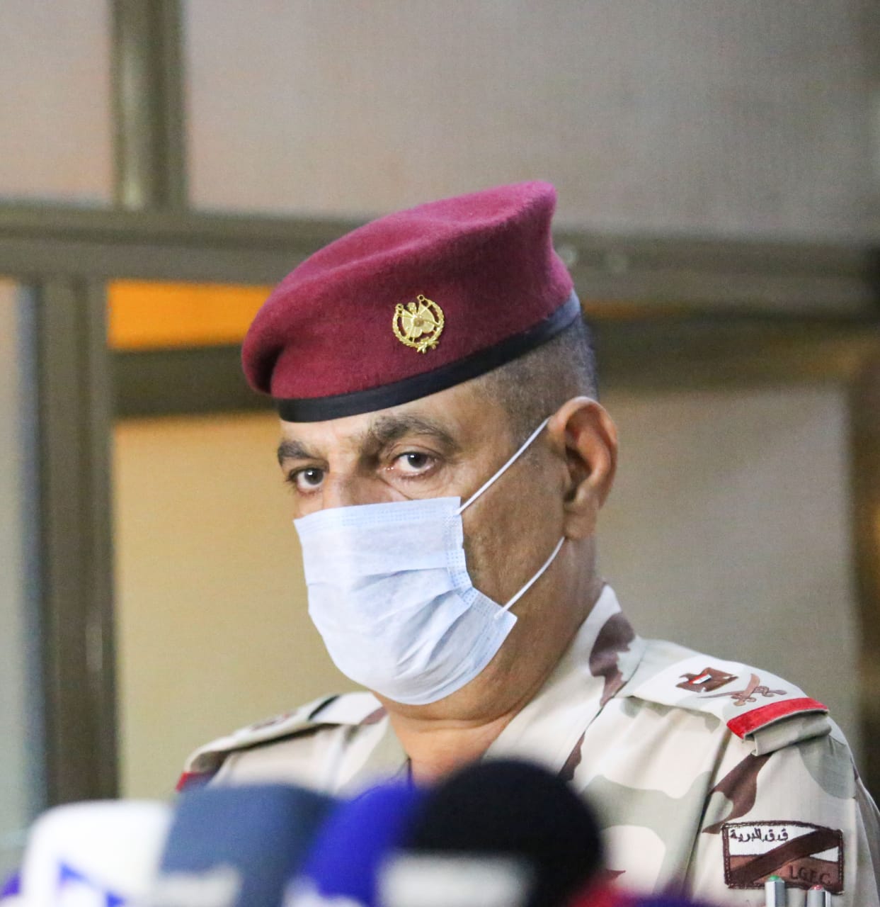 عمليات كربلاء تباشر بحفر خندق من جهتها الغربية