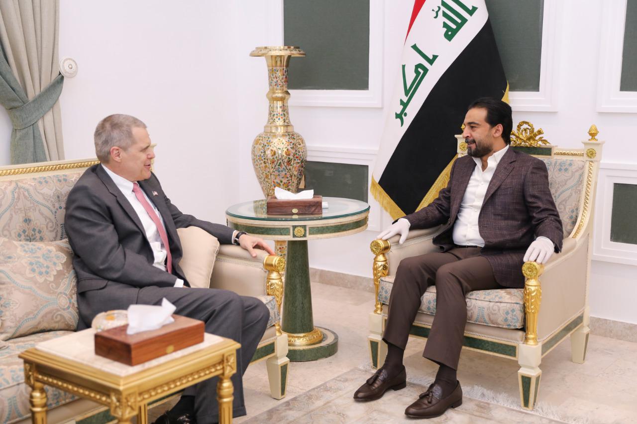 الحلبوسي والسفير الامريكي يبحثان سبل دعم الحكومة العراقية في مجالات عدة