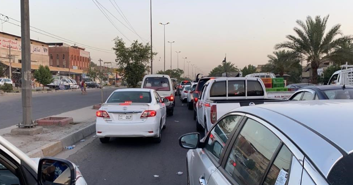 اختناقات مرورية في بغداد بعد قرار لعملياتها بالغاء الاستثناءات والسماح لجهة وحيدة بالتحرك