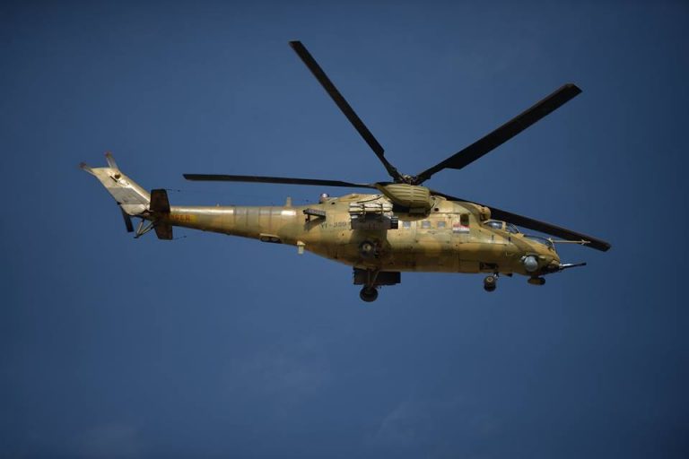 تدمير اربعة اوكار لداعش وقتل من فيها مع تفجير سيارة غرب وادي الثرثار