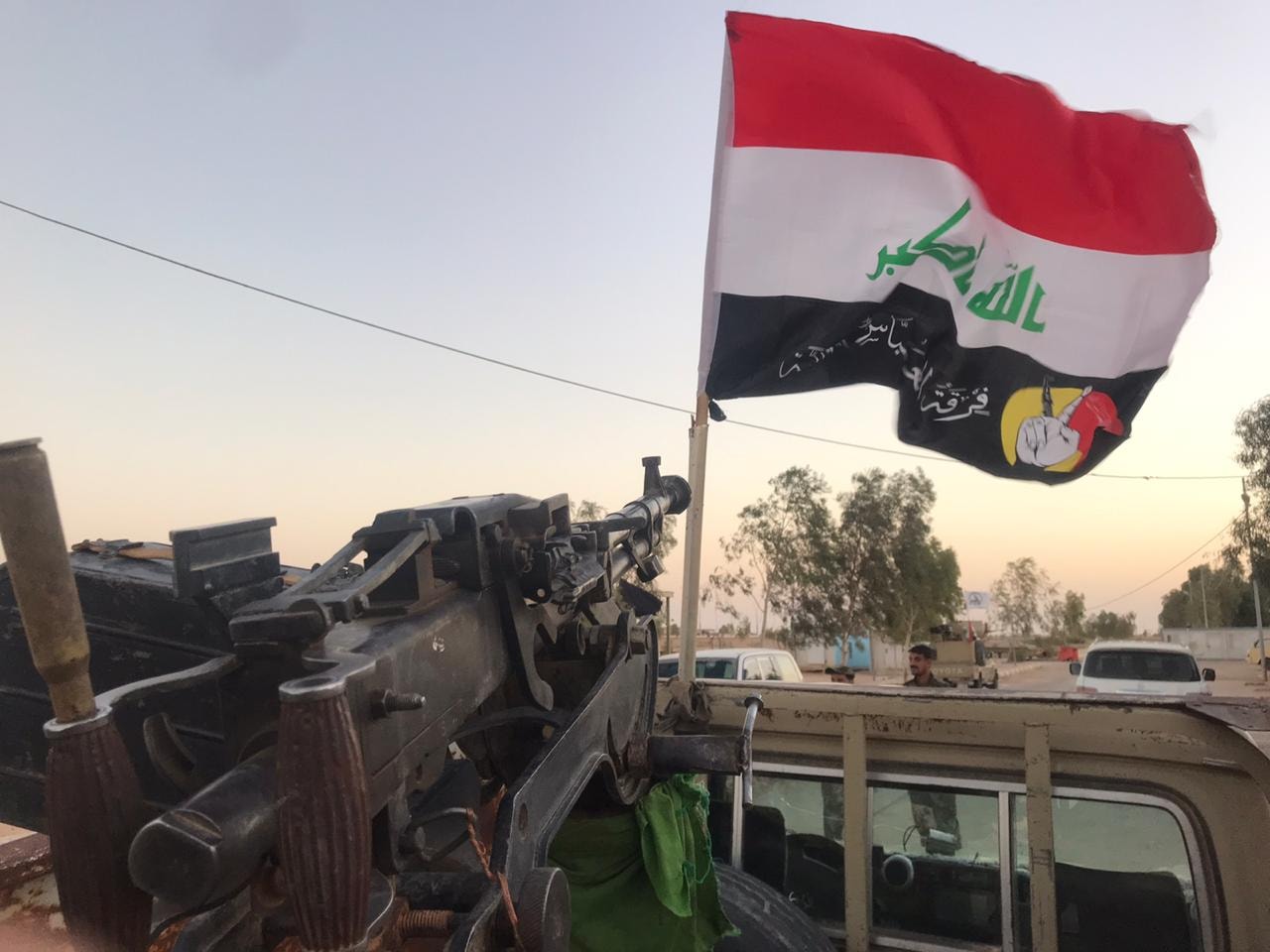 فرقة العباس القتالية تنفذ عملية امنية في النخيب وصحراء الانبار (صور)