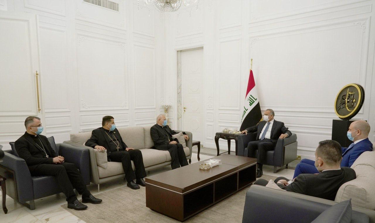 الكاظمي: الأنموذج الذي تقدمه شخصيات مثل المرجع السيستاني وبابا الفاتيكان ترسم لنا طريق الأمل في المستقبل