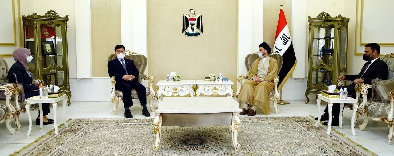 الحكيم يؤكد أهمية استثمار التجارب وتبادل الخبرات مع كوريا الجنوبية