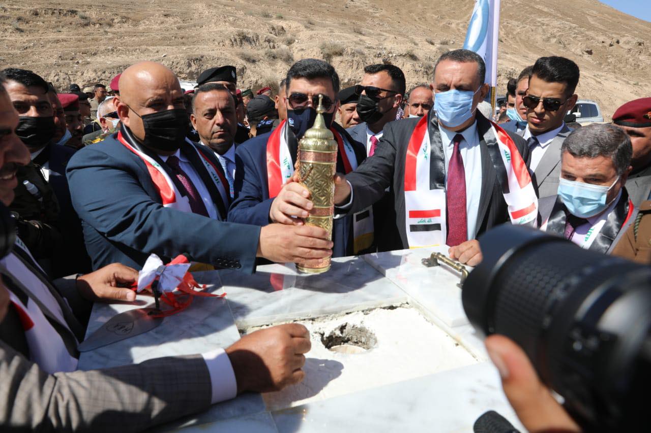 وزير الموارد: سد مكحول سيوفر أكثر من 20 ألف فرصة عمل (صور)