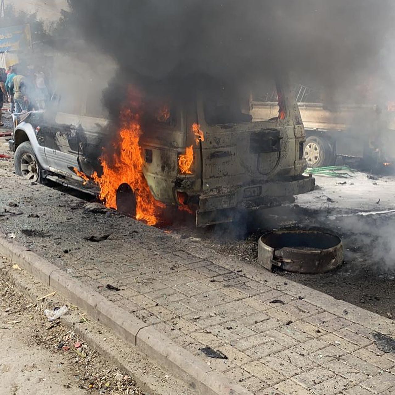 مصر تصدر بيانا "شديد اللهجة" حول انفجار مدينة الصدر في بغداد