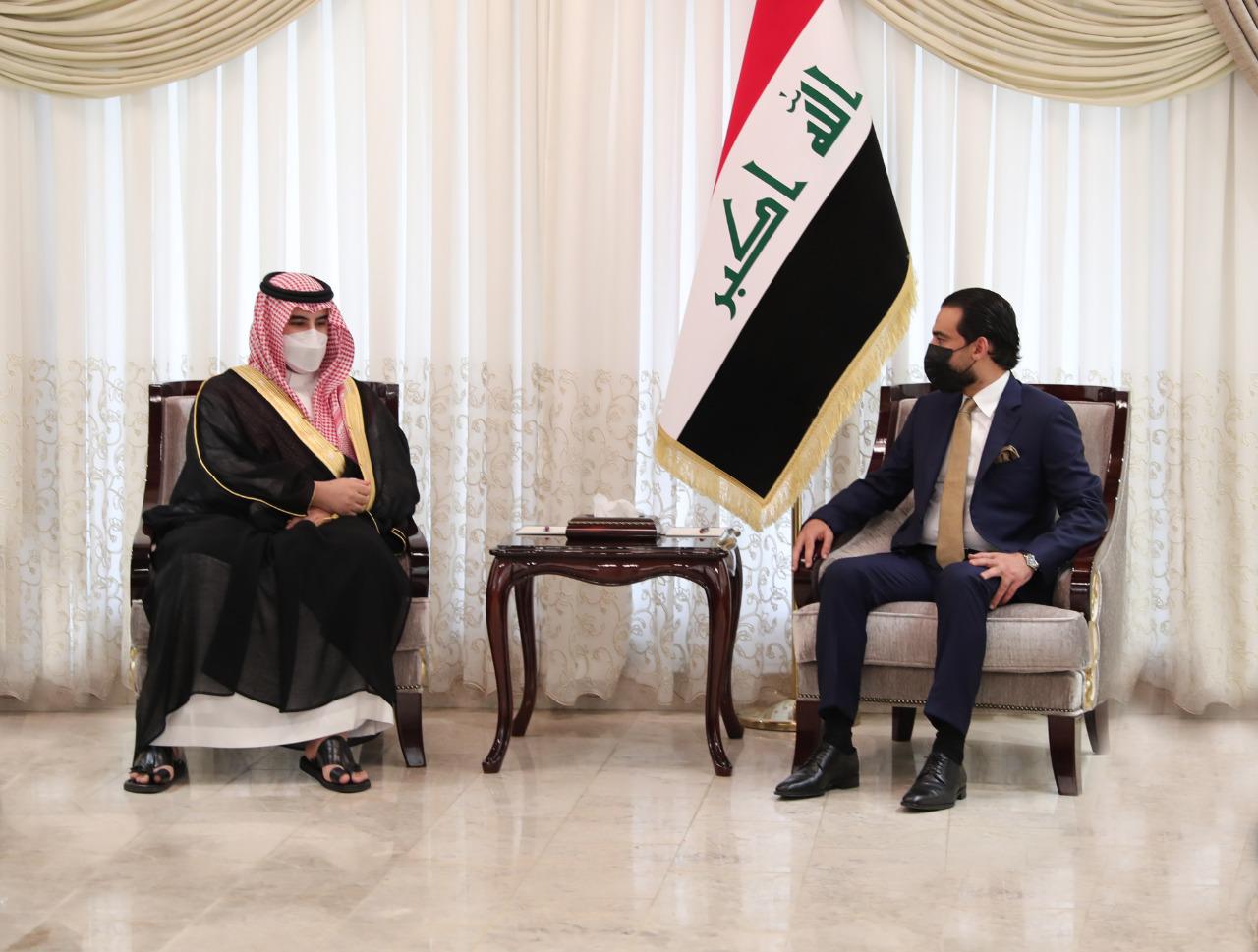 الحلبوسي يؤكد لـ"بن سلمان" تبني العراق مبدا الانفتاح على محيطه العربي (فيديو)