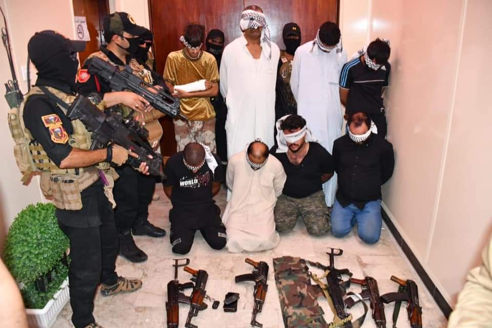 شرطة ميسان تصدر بياناً بشأن "استعراض عشائري مسلح": تم ردعهم (صور)