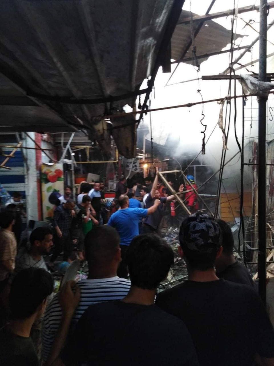 انفجار عبوة ناسفة في مدينة الصدر شرقي بغداد (صور + فيديو)