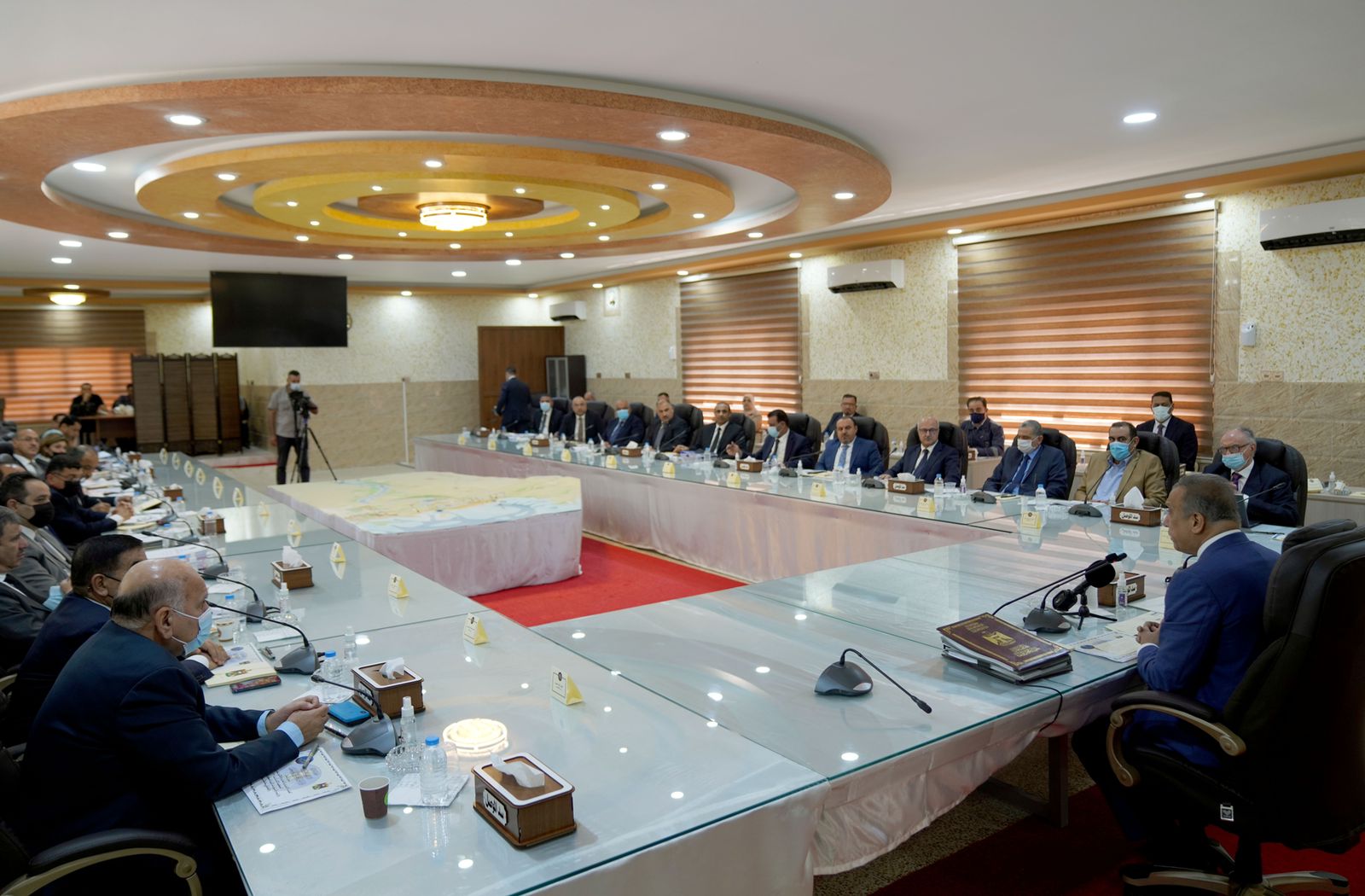 الكاظمي من نينوى: نأسف لما تعانيه المحافظة من مشاكل وشكلنا لجنة للاعمار