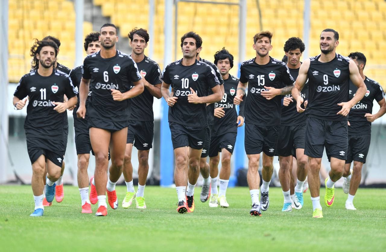 المنتخب العراقي يباشر تدريباته في سيئول استعداداً لمواجهة كوريا الجنوبية