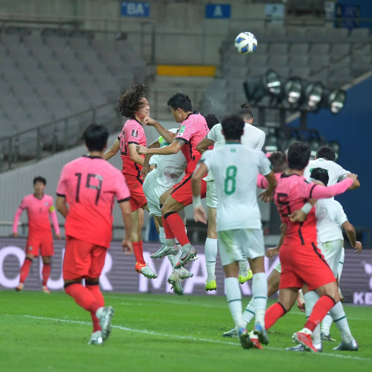 التعادل السلبي ينهي مباراة العراق مع كوريا