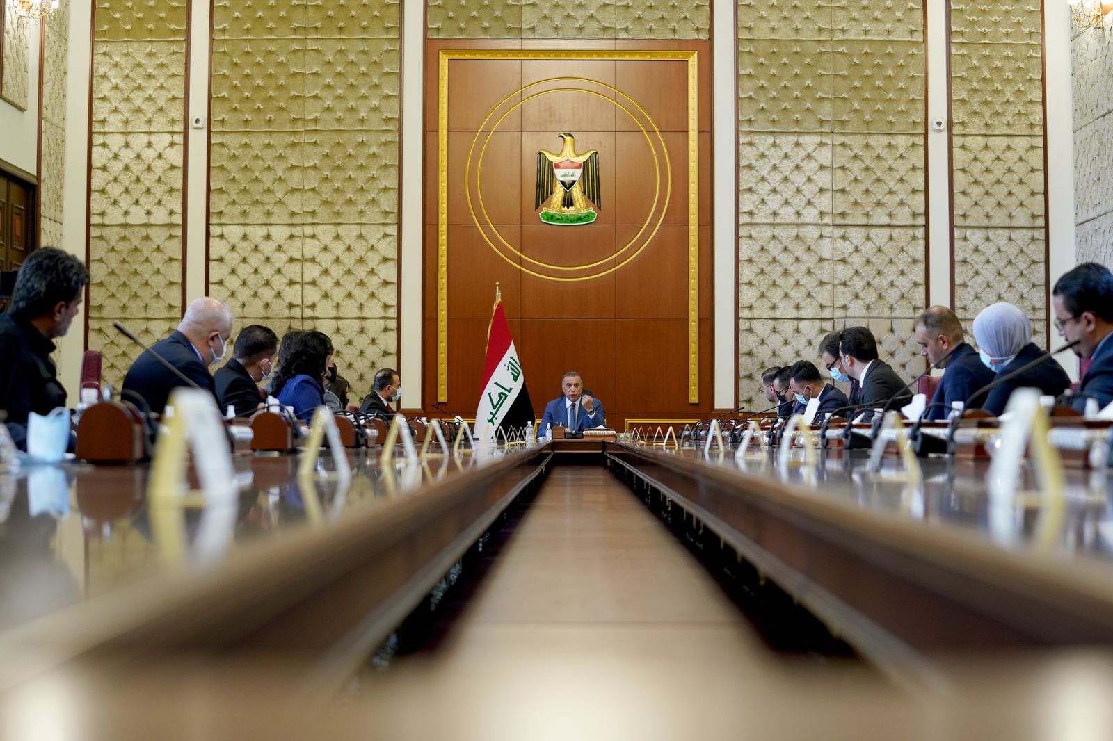 الكاظمي يدعو وسائل الاعلام لحملة توعية تحث المواطنين على المشاركة في الانتخابات