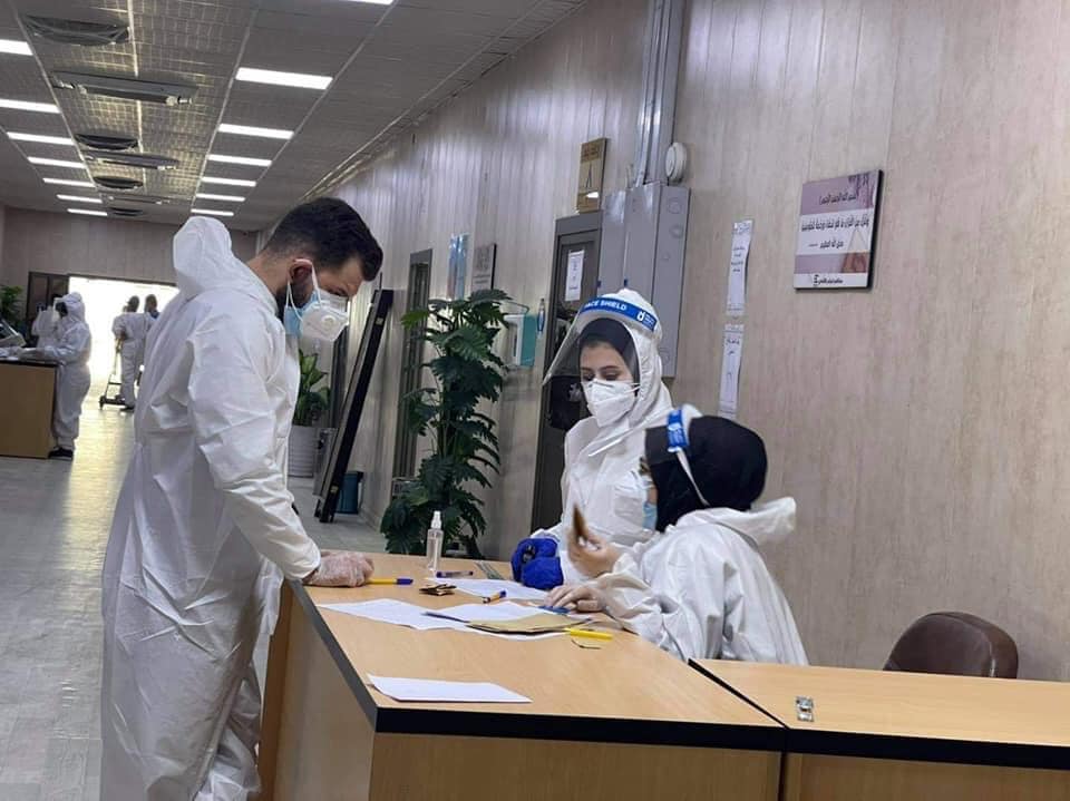انخفاض كبير بعدد اصابات كورونا في العراق