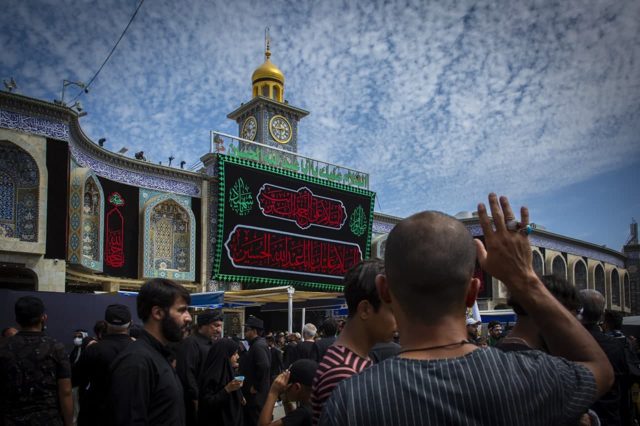 لقطات حصرية.. شاهد كربلاء في يوم الاربعين