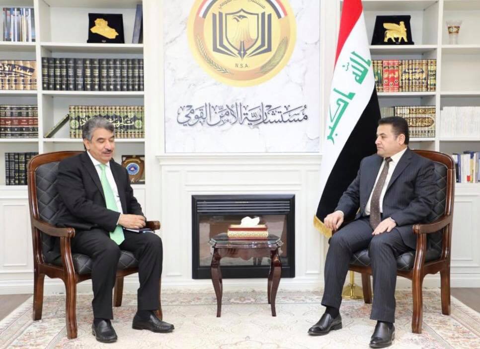 الأعرجي والسفير الكويتي يبحثان دعم الحوارات لإنهاء الخلافات في المنطقة