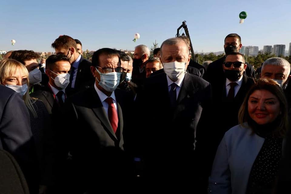 وزير الزراعة يلتقي الرئيس التركي