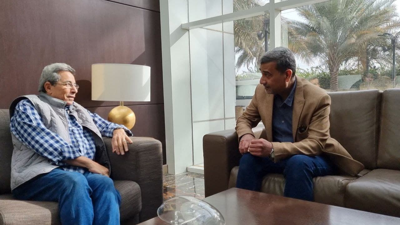 الاعلامي والصحفي المصري محمود سعد يزور مدينة كربلاء المقدسة