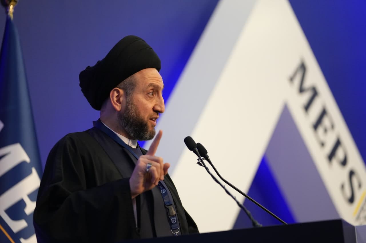 الحكيم يؤكد ضرورة الحفاظ على النصر وتعزيزه بضربات موجعة على رؤوس الإرهاب