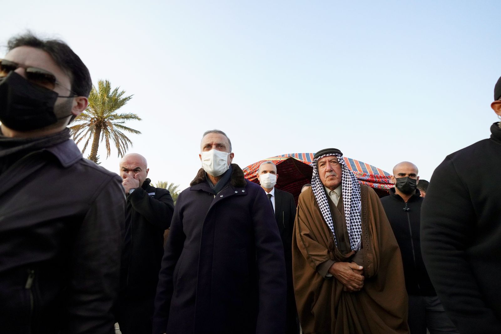 الكاظمي من جبله: مجرمون يتسترون بمؤسسات الدولة ارتكبوا جريمة بشعة لا يمكن السكوت عليها (صور)