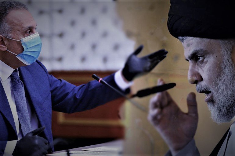 الكاظمي يلتقي الصدر في "الحنانة"