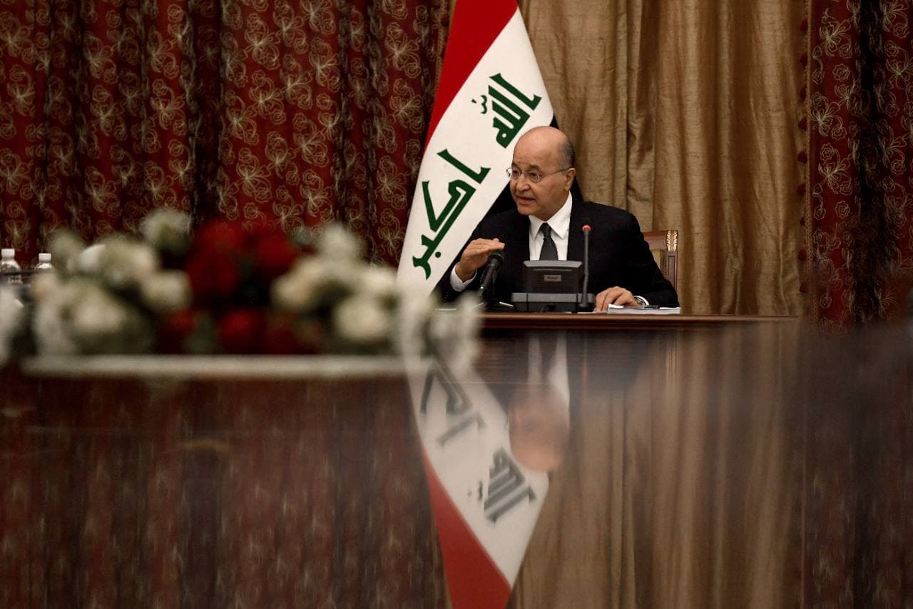 رئيس الجمهورية يخاطب المحكمة الاتحادية بشأن الفراغ الدستوري