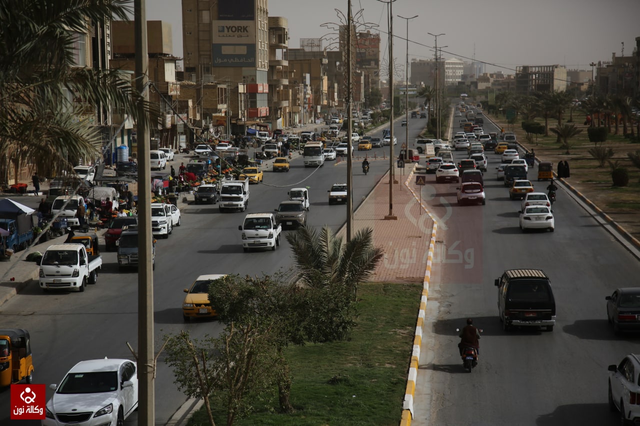 في كربلاء مدينة الحشود المليونية.. شوارع وفيرة ورجال مرور قليلون (صور)