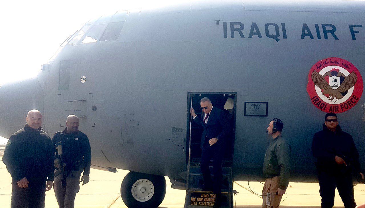 بالفيديو.. الكاظمي يصل نينوى