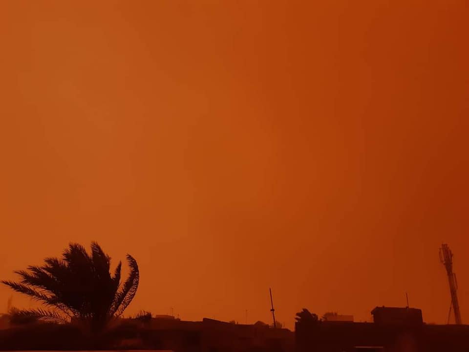 مجدداً.. عواصف ترابية تجتاح مدن عراقية