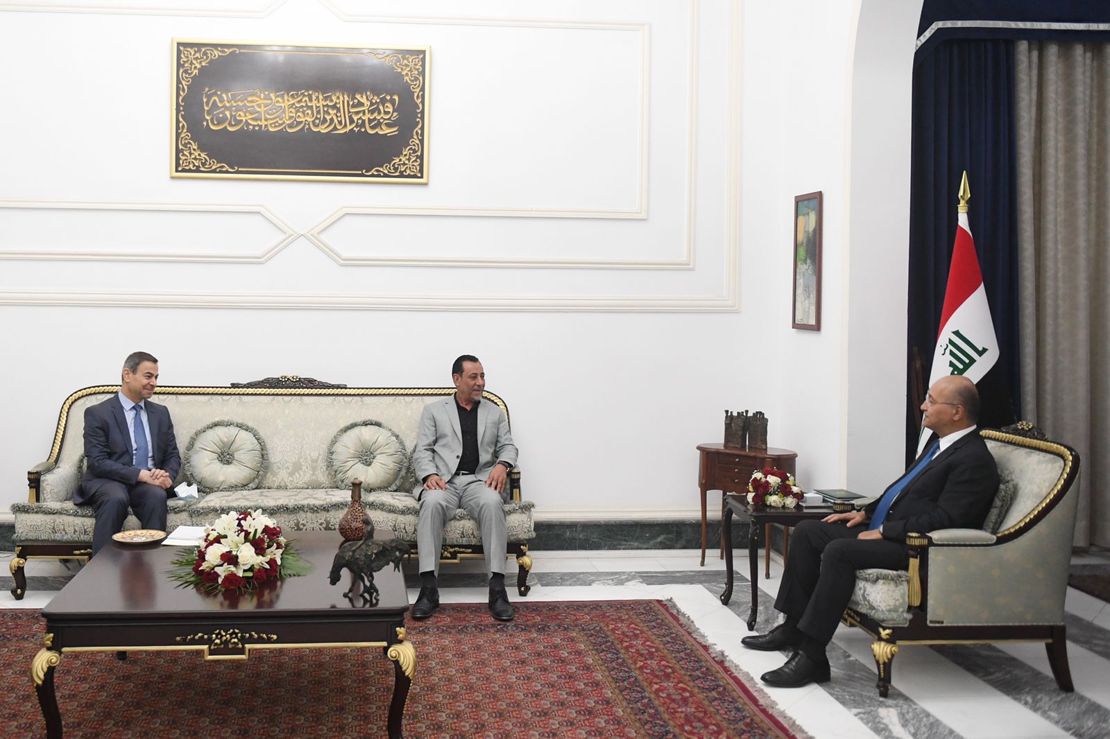 صالح والزاملي يبحثان تطورات الأوضاع السياسية والأمنية