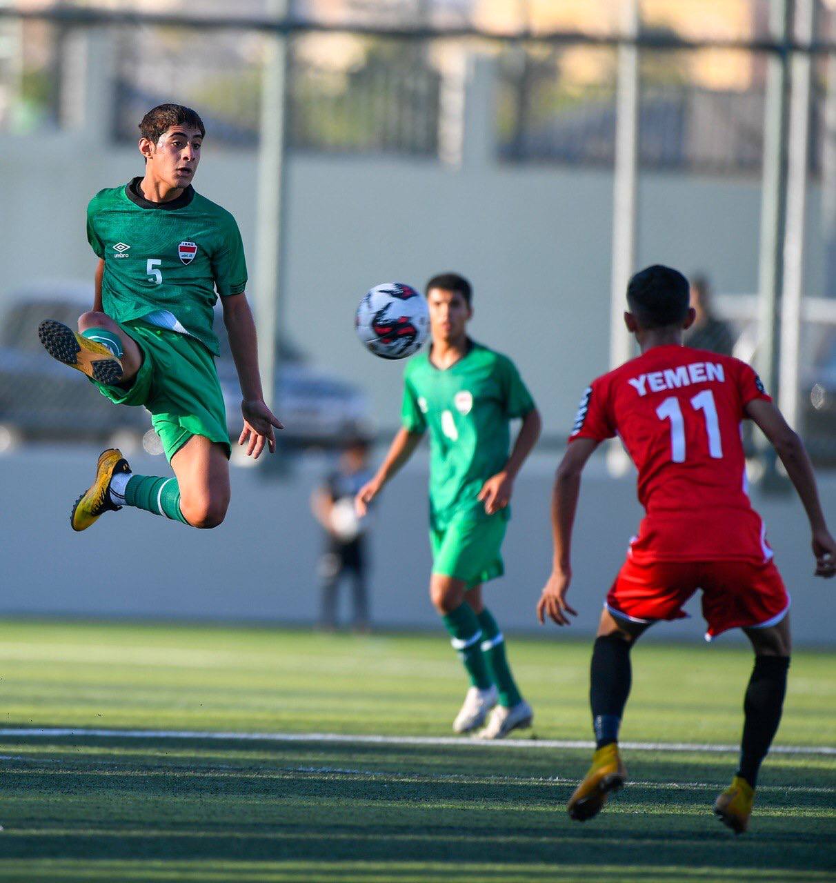 العراق يتغلب على اليمن في بطولة غرب اسيا للناشئين (صور)