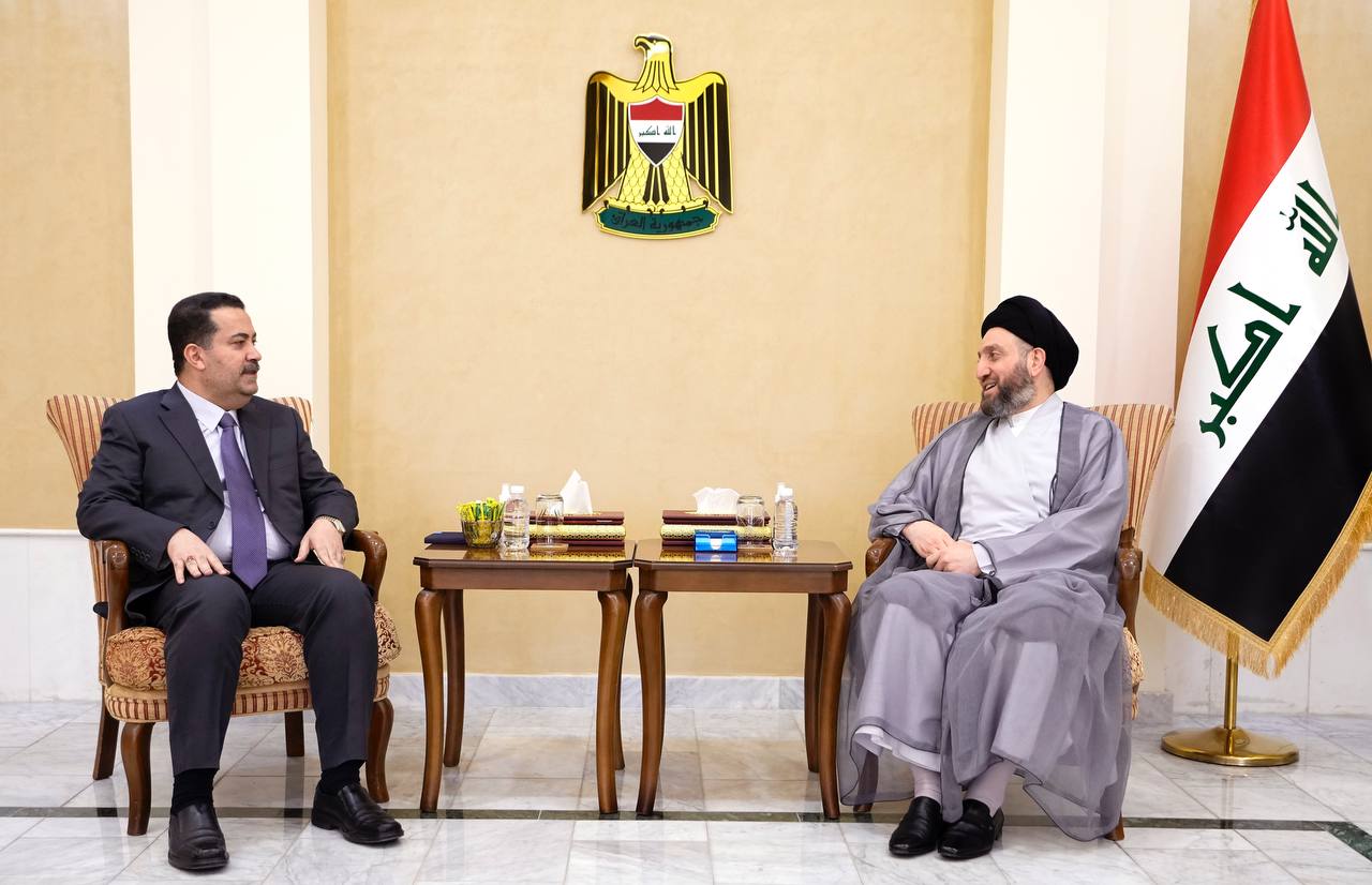 الحكيم للسوداني: العراق يحتاج لحكومة خدمة يقودها اكفاء وتتسم بالتوازن