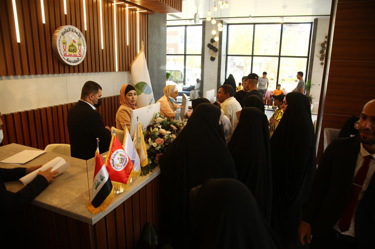 استقبلت اكثر من عشرة الآف مراجع.. العتبة الحسينية تنفق (835) مليون دينار على مرضى مبادرة عطاء اهل الكساء