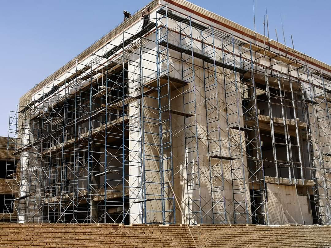 وزارة الاعمار تواصل تنفيذ مشروع دار الاستراحة في محافظة كربلاء