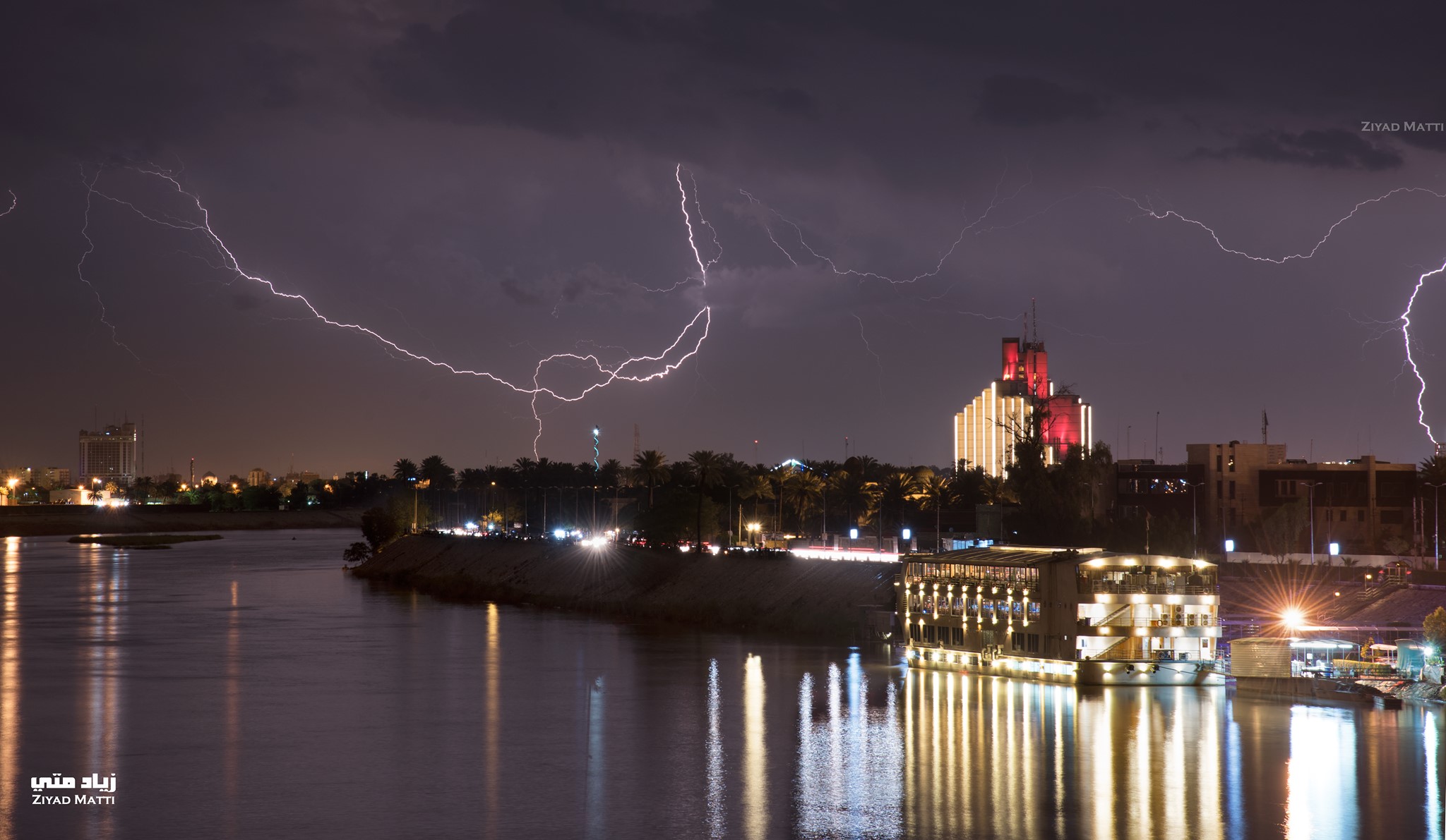 أمطار رعدية تضرب العراق في هذا الموعد