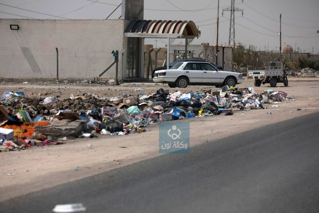خدمات مفقود في ناحية الطار وآل جويبر بمحافظة ذي قار (صور)