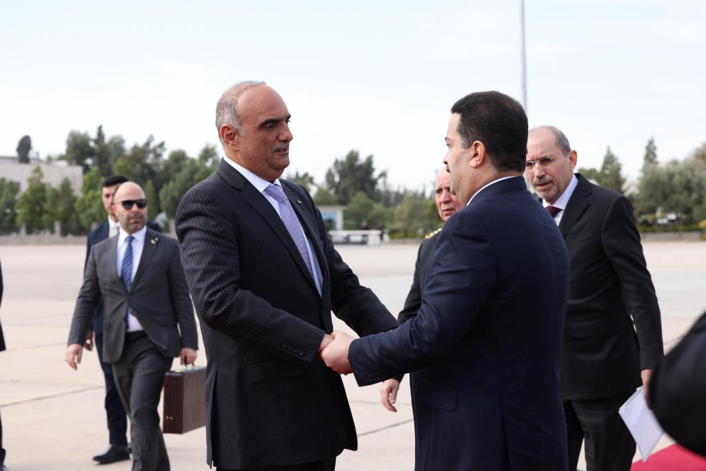 السوداني ينهي زيارة الاردن ويعود الى بغداد