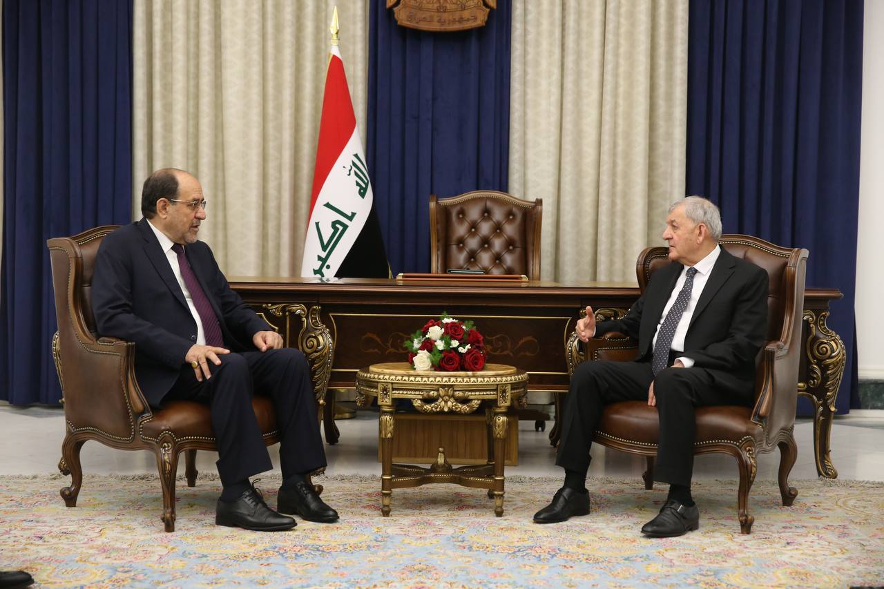 رشيد والمالكي يؤكدان أهمية دعم جهود الحكومة