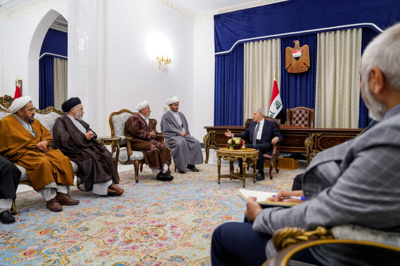 الرئيس العراقي يؤكد أهمية دعم السلم الأهلي والمجتمعي في أفغانستان