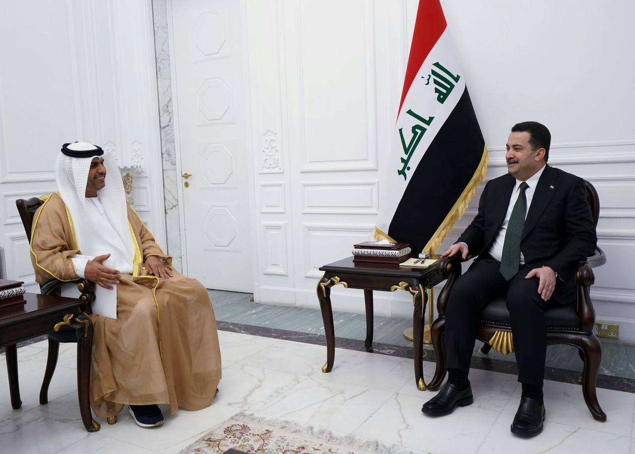 السوداني يتلقى رسالة خطية من بن زايد