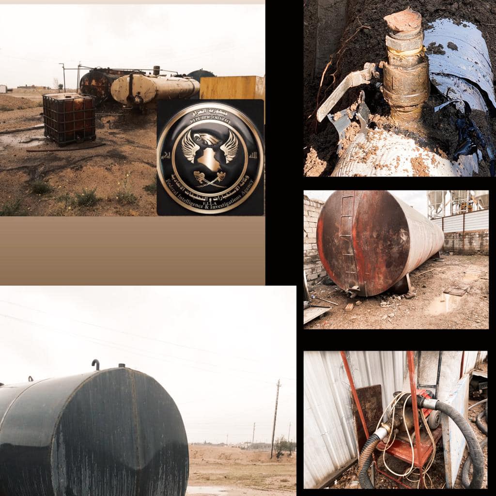 من بينها كربلاء.. ضبط أكثر من مليون لتر نفط معد للتهريب في عدة محافظات