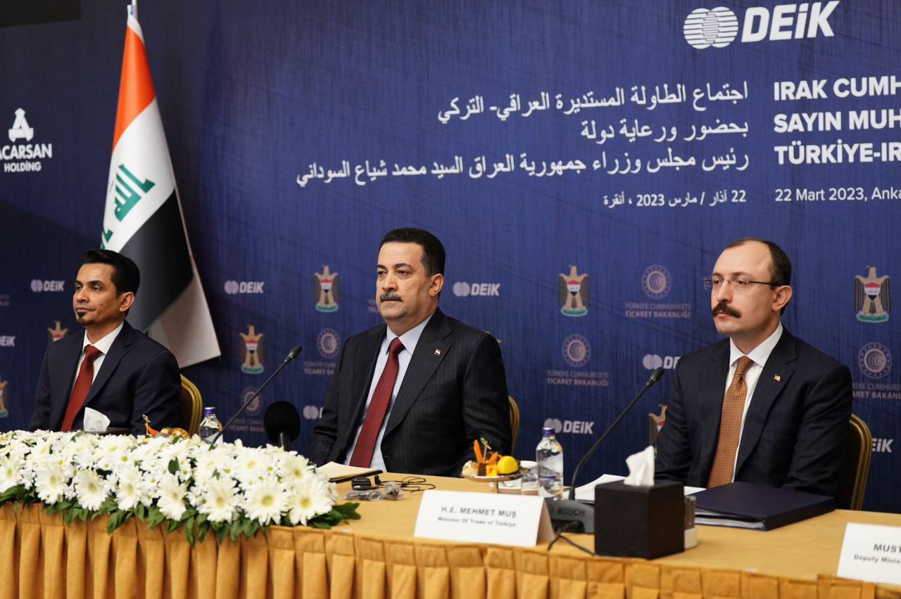 السوداني يدعو رجال الأعمال الأتراك إلى الإسهام في مشاريع البنى التحتية