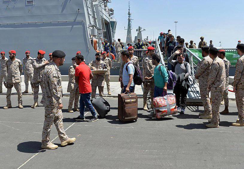 إجلاء 19 عراقيا من السودان إلى مدينة جدة السعودية