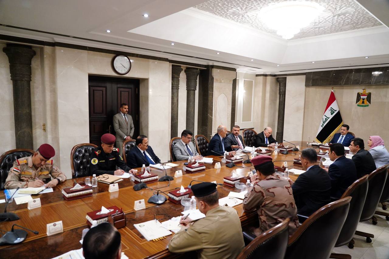 ملفات المياه والحدود والتظاهرات على طاولة اجتماع امني يرأسه السوداني