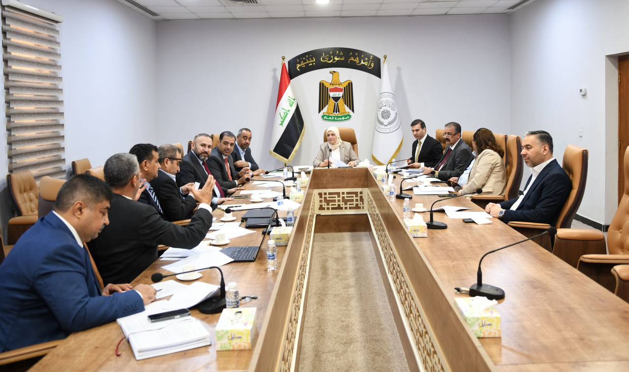 المالية تعقد اجتماعا موسعاً مع (آرنست و يونغ) لإعادة هيكلة مصارف وشركات الوزارة